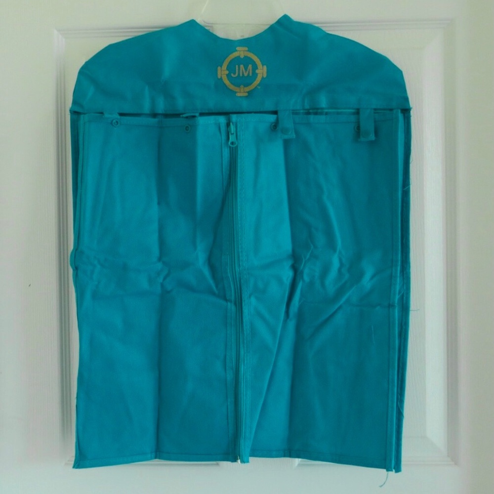 Blue-Green Joy Mangano mirror 28 pocket organizer - New